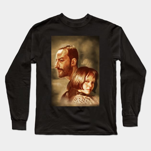 Leon Long Sleeve T-Shirt by Artofokan